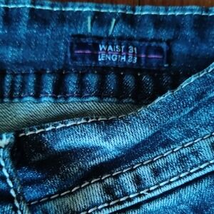 Vigoss New York Boot Cut Blue Denim Jeans